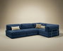 Atelier Del Sofa Kanyon Sofá-Cama Esquinero Azul Marino